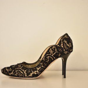 Jimmy Choo Scallop Laced Pump